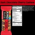 thumbnail image 3 of KIND Minis Gluten Free Dark Ready to Eat Chocolate Cherry Cashew Snack Bars, 0.7 oz, 10 Count Box, 3 of 8