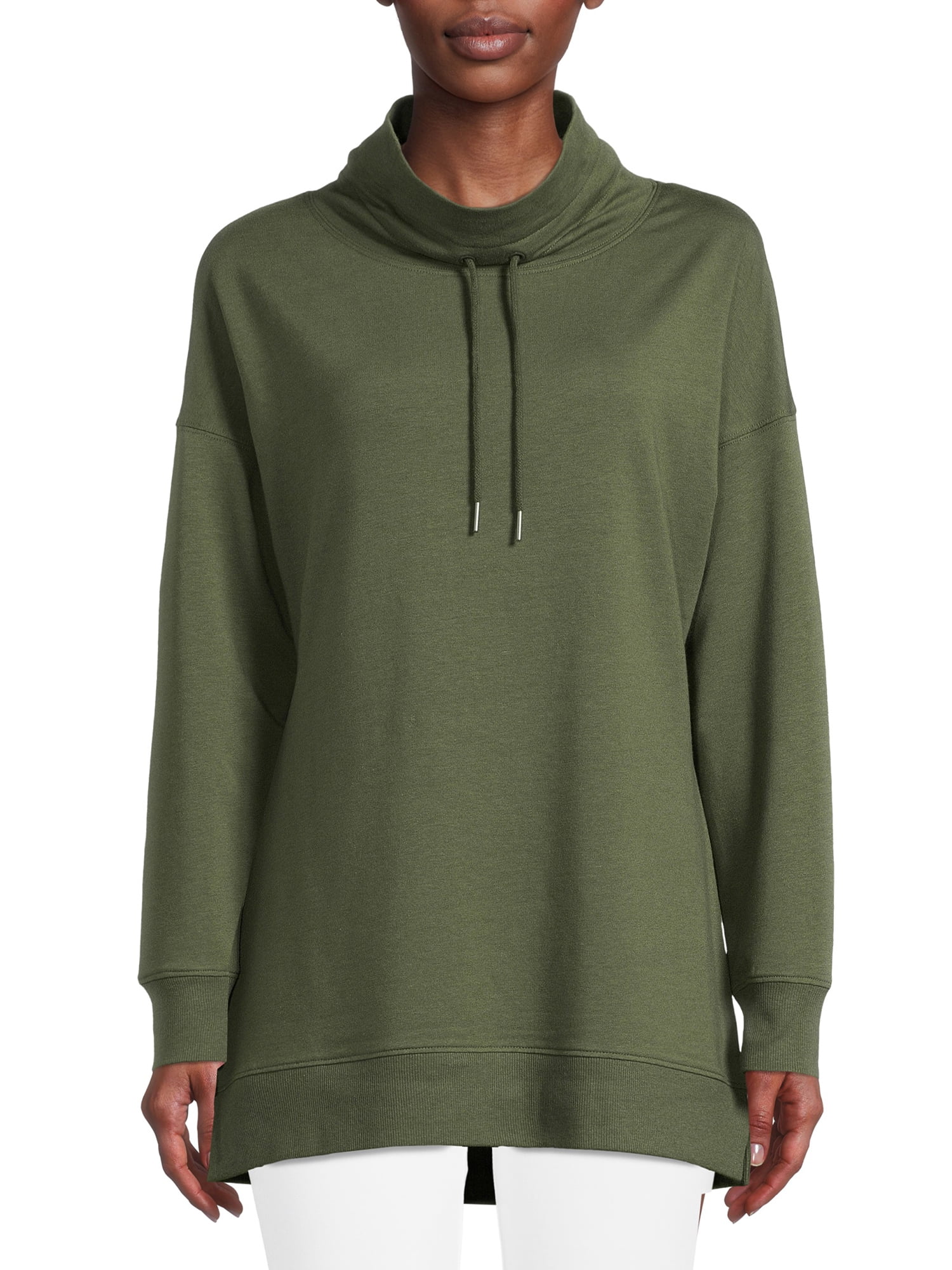 Time and Tru Women's Tunic Sweatshirt 