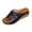 Black, variant on Abomasnow Flat Sandals Women Summer Non Slip Arch Support Orthopedic Sandals Plantar Fasciitis Comfortable Walking Sandal