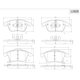 thumbnail image 2 of Balatas Delanteras para Audi A4 Allroad 2017 Dynamik DNK8882D1653CK, 2 of 2