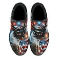 thumbnail image 2 of Patriotic Eagle God Bless America Shoes Sneakers Black Size 5, 2 of 7