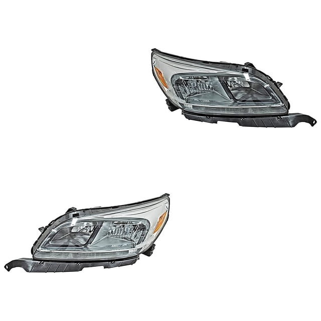 Par de Faros Malibu 2013 A 2015 Chevrolet TYC .