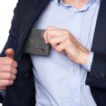 thumbnail image 4 of Alpine Swiss Mens Slimfold Wallet RFID Blocking Genuine Leather Thin Bifold FPW, 4 of 6