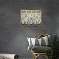 thumbnail image 3 of Farmhouse Bathroom Wall Art Rustic Flower Succulent Plants Pictures Decor Country Painting God Says You Are Canvas Prints Framed Modern Artwork Home Bedroom Living Room 16''''x12'''', 3 of 6