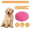 thumbnail image 3 of OULII 4 Pcs Oval Ball Pets Rugby Ball TPR Durable Indoor Play, 3 of 3