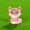 Hot Pink, variant on Glow In The Dark Mini Resin Animals Little Figurines For Dollhouse Fairy Garden And Aquarium Decoration