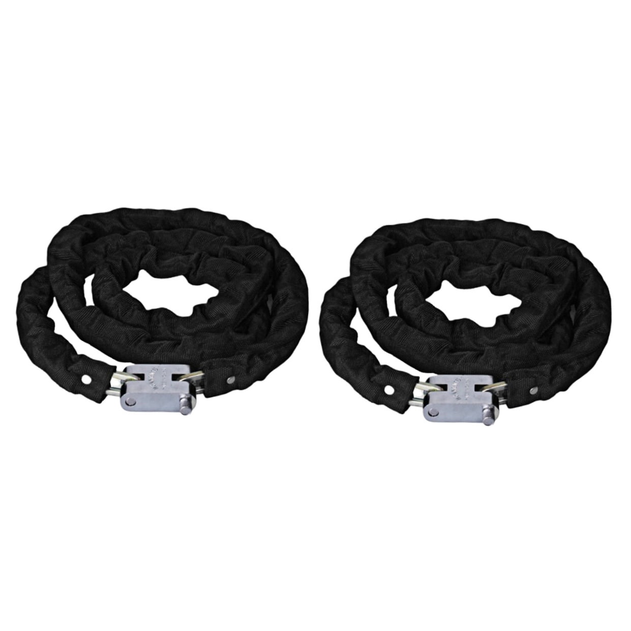 Masteelf 2pcs 120cm Bike Lock Mountain Bike Lock Security Anti-Theft Chain Lock Heavy Duty Chain Padlock for Outdoor Cycling Motorcycle Security