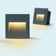 thumbnail image 5 of Luz de paso LED impermeable de 3 W, 5 W y 10 W IP65, lámpara de esquina de escalera empotrada de aluminio para exteriores, lámpara de escalera de pared empotrada, luz de pie, 5 of 5