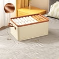 thumbnail image 3 of Dvumao Organisateurs et Rangement, Boîte de Rangement Pliable en Coton et Lin pour Vêtements, Cadeaux pour Femmes, 3 of 8