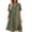 Blackish Green, variant on Duoif Womens Cotton Shirt Dress Summer Casual Short Sleeve Button down Shirt Dresses for Women 2026 Beach Cover up Shirts with Pockets, Blackish Green, L