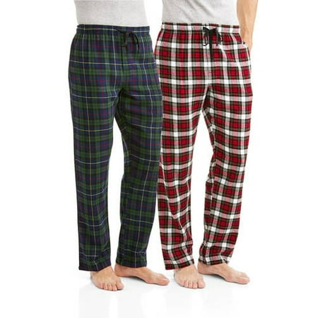 Hanes - Big Men's 2-Pack Flannel Sleep Pant - Walmart.com