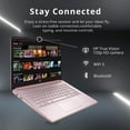 thumbnail image 5 of HP Stream 14" HD BrightView Laptop, Intel Celeron N4120, 16GB RAM, 64GB eMMC, Intel UHD Graphics, 720p Webcam, 1 Year Office 365, Pink, Win 11 S, 32GB Hotface USB Card, 5 of 5