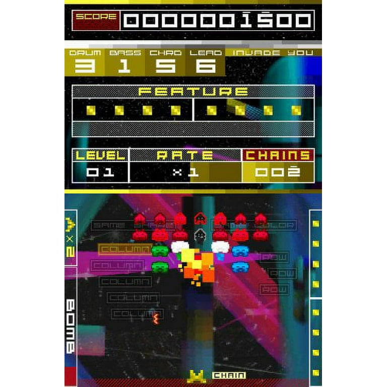 スペースインベーダー DS DS Space Invaders Extreme - Nintendo DS - Walmart.com