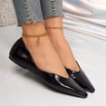 thumbnail image 6 of Women Casual Shoes Pointed Toe Ballet Shoes Slip On Casual Shoes Daily Footwear Minimalist Soft Sole Shoes For All Day Comfortable Wear ,Us Size:8, 6 of 9