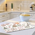 thumbnail image 6 of Yayeee Dish Drying Mat for Kitchen Counter 16"x18" Microfiber Absorbent Pad, Nordic Christmas House, 6 of 7