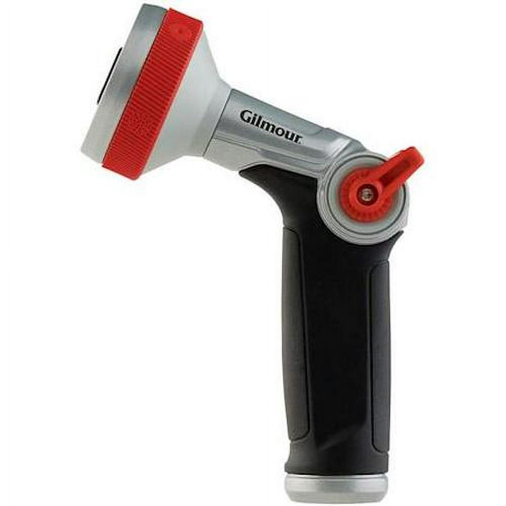 Fiskars Gilmour 5 Pattern Adjustable Multi-Pattern Metal Hose Nozzle
