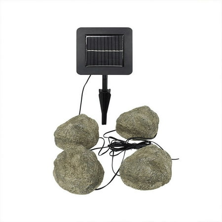 

Yrtoes Holiday Ornaments Solar Outdoor Lamp Simulation Stone Lamp String Home Garden Courtyard Balcony Decoration Arrangement