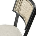 thumbnail image 5 of Modway Caledonia Wood Dining Chair in Black Beige, 5 of 8