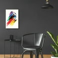 thumbnail image 6 of Epic Art 'Our Hero' by Robert Farkas, Acrylic Glass Wall Art, 16"x24", 6 of 8