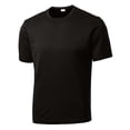 thumbnail image 5 of Mens Short Sleeve Performance Tall PosiCharge Competitor Polyester Tee Black XLT, 5 of 6