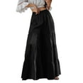 thumbnail image 3 of ZANZEA Womens Pants Bohemia Vacation Flare Casual Wide Leg Long Trousers, 3 of 5