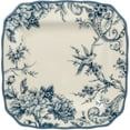 thumbnail image 5 of 222 Fifth Adelaide Square Blue Toile Porcelain Dinnerware Set, 16-Piece, 5 of 11