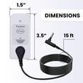 thumbnail image 4 of Kit de tapete de conexión a tierra Hooga para aliviar el dolor, mejorar la energía, el sueño, la inflamación y el bienestar. Incluye calcetines conductores, adaptador, comprobador de enchufes, comprob, 4 of 5