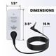 thumbnail image 4 of Kit de tapete de conexión a tierra Hooga para aliviar el dolor, mejorar la energía, el sueño, la inflamación y el bienestar. Incluye calcetines conductores, adaptador, comprobador de enchufes, comprob, 4 of 5