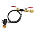 thumbnail image 1 of Adaptador de recarga de cilindro de CO2, Kit de conector de estación de llenado, desconexión rápida, accesorios para fabricante de refrescos, piezas 36 pulgadas, 1 of 8