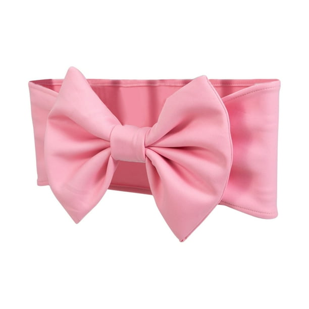 YiJuHui 3pcs Elastic Chair Back Cover with Bow Knot - Stretchable Slip-Resistant Banquet Wedding Party Decor, Washable Fabric for Dining Events & Celebrations