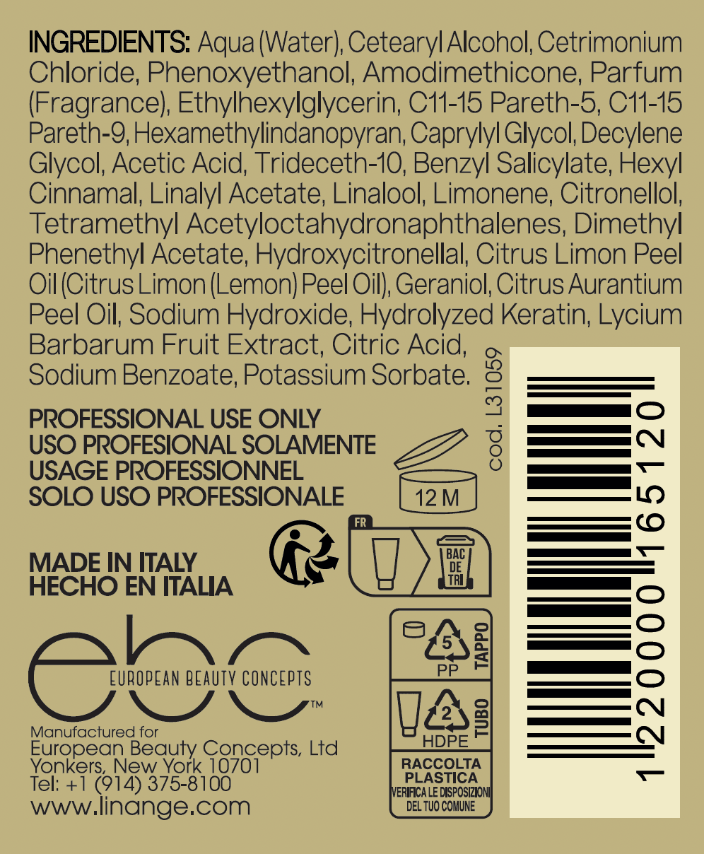 Linange Leave-in Conditioner Sublimation w/ Keratin & Goji - 300ml