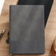 thumbnail image 5 of Injueey Cuaderno de moda A5, notas de papel grueso, Bloc de notas de negocios portátil, conjunto con caja de regalo, diario, suministros de Cuadernos de escritura y cuadernos de bocetos Gris A5, 5 of 6