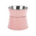 thumbnail image 2 of Cat Stainless Steel Bowl, Prevent Slipping Rustproof Separate Base Cat Food Double Bowl  For Cats Pink, 2 of 8