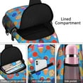 thumbnail image 4 of Colorful Donut Sling Bag - Sweet Dessert Crossbody Backpack for Travel & Outdoor Adventures - Durable & Comfortable Anti-Theft Daypack for Commuters, 4 of 5