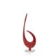thumbnail image 1 of Escultura Gancho Modern Day Accents LG Red Hook aluminio pulido rojo 8763, 1 of 1