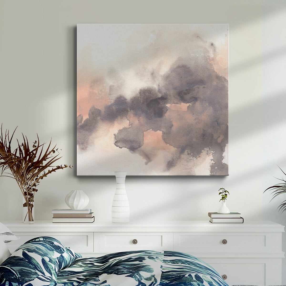 Wexford Home Smoke Surface II-Premium Gallery Wrapped Canvas, 10" x 10" - Ready to Hang