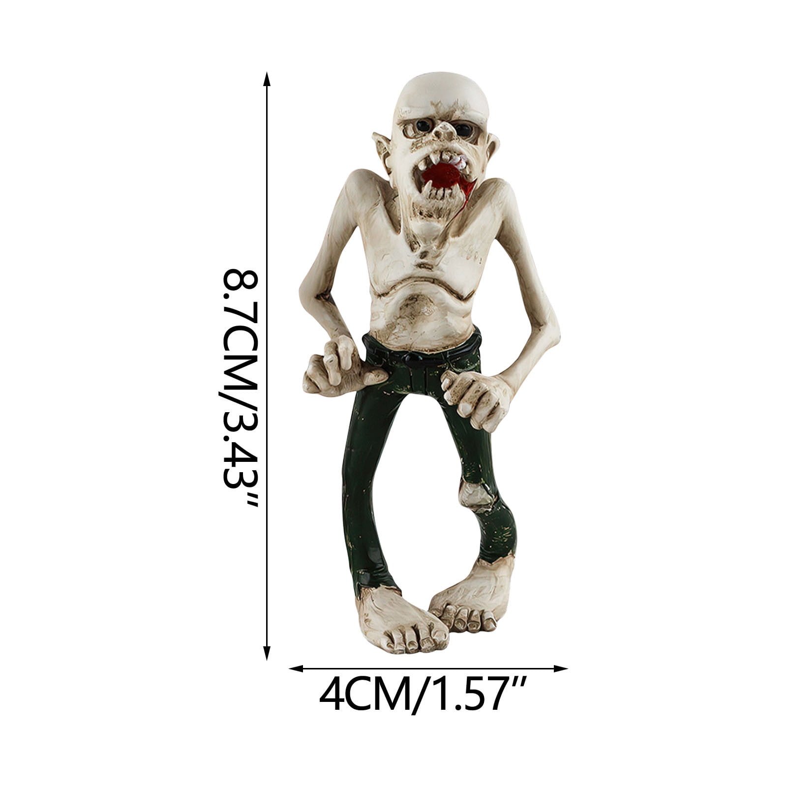 Shurzzesj Statue de Bureau en Résine Halloween,Statue de Vampire d'halloween | Décoration de Table pour la Maison, Statues de Momie, Artisanat en résine | Ornement de Bureau, décors de Sculpture de