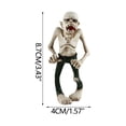 thumbnail image 3 of Darzheoy Halloween Decorations Mummy Resin Ornament Halloween Desktop Ambience Arrangement Spooky Decorations, 3 of 6