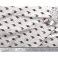 thumbnail image 3 of Soimoi Cotton Voile Fabric Basset Hound Dog Printed Fabric 1 Yard 42 Inch Wide, 3 of 3