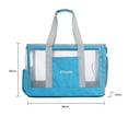 thumbnail image 3 of Bolsa De Transporte Para Mascotas Carrier Dog Cats Bolso Transpirable Carrying Capsule Tote Suministros para mascotas (Azul B) Wdftyju Libre de BPA, 3 of 3