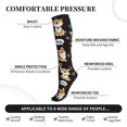 thumbnail image 2 of Pofeuu Cute Dogs Corgi Print Compression Socks for Women & Men Circulation - Best Support for Nurses,Running,Athletic,Sports, 2 of 7