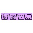 thumbnail image 4 of pitrice Washing Machine Sign Removable Art Wall Sticker Laundry Room Wallpaper Home Room Decor Wall Decal, 4 of 6