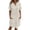Beige, variant on Summer Shirt Dresses for Women with Pockets Button V Neck Knee Length Dress Roll Up Short Sleeve Shift Dress Comfortable Relaxed Fit Daily Wear