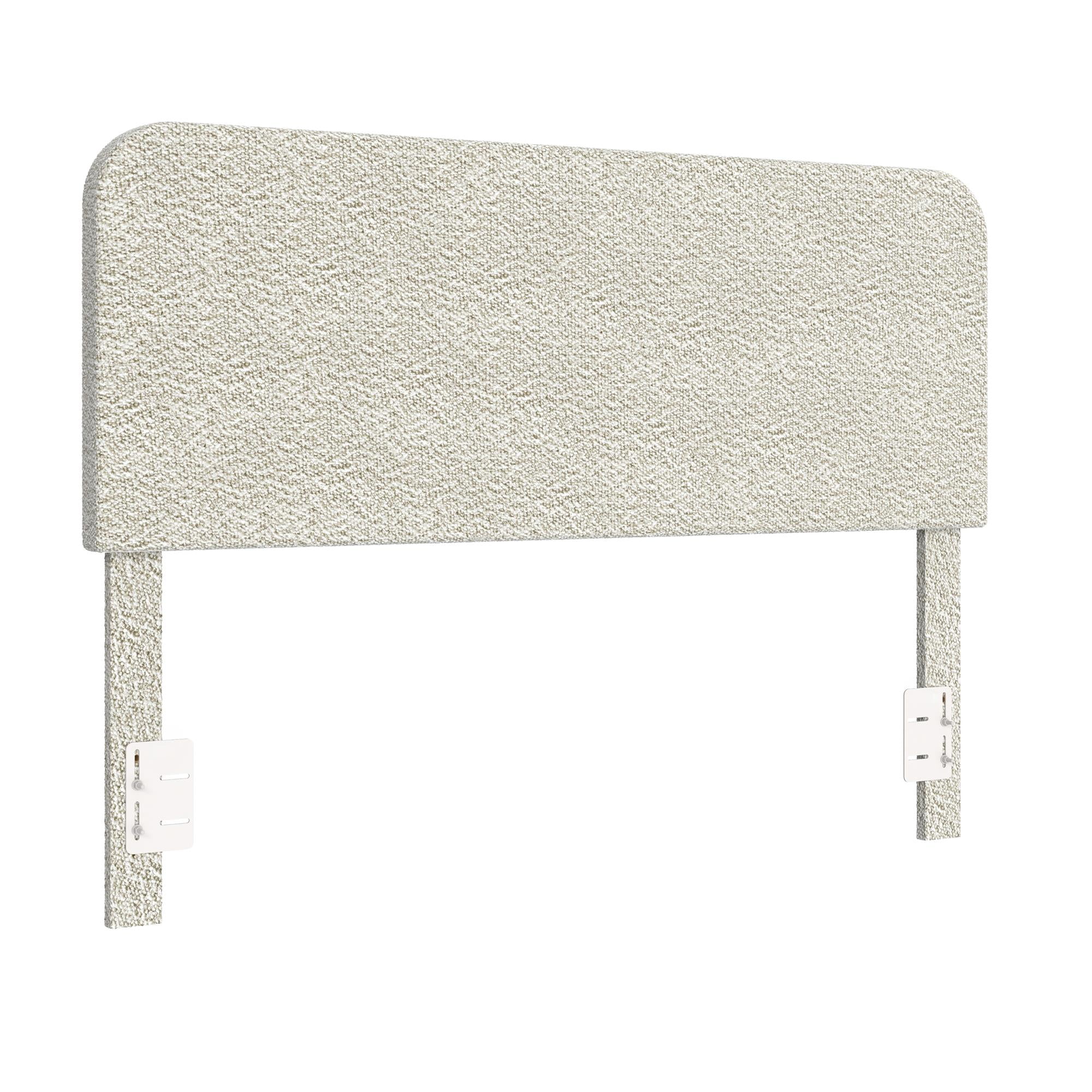 Better Homes & Gardens Juliet Full/Queen Boucle Headboard, Ivory