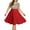 Red, variant on Puyaiuu New Sundresses for Women Maxi Dress for Women Short Sleeve Casual Summer Loose Plain Comfy Long Dresses Hawaiian Dresses for Women
