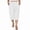 White, variant on Capris Pants for Women Summer Elastic Waist Ruched Baggy Travel Casual Cropped Trousers with Pockets