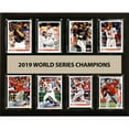 thumbnail image 1 of MLB 12"x15" Washington Nationals 2019 World Series - 8-Card Plaque, 1 of 1