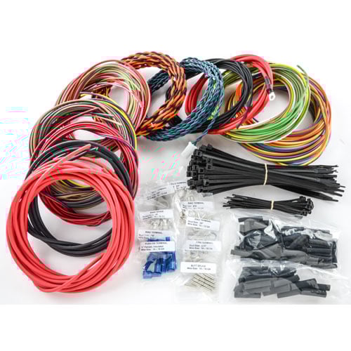 K&R SDSPDGM Super Duty Complete Wiring Kit 8 ft. Harness Gunmetal
