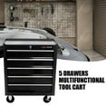 thumbnail image 6 of ARTMAN 5 Drawer Rolling Tool Chest, Tool Storage Cabinet with Wheels and Drawers for Garage Warehouse, 6 of 17