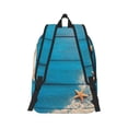 thumbnail image 3 of Balery Shells and Starfish Vintage Canvas Backpack for Men and Women - Large Capacity, Durable Travel Laptop Bag for School, Work, Hiking, and Outdoor Activities, 3 of 7